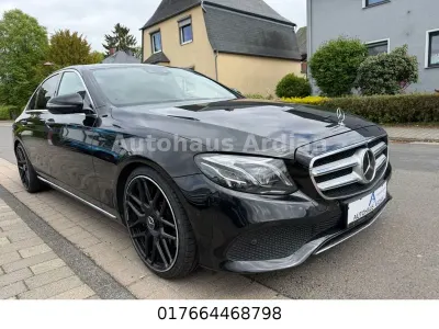 Brugt Mercedes E400 Avantgarde 340 HK (250 kW) 2018 Sort Sedan