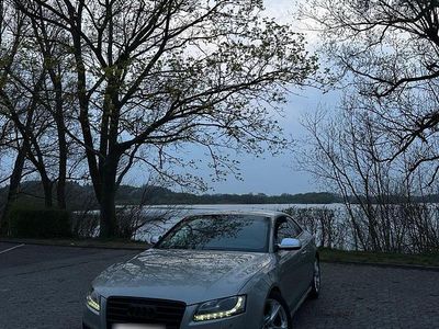 Usata Audi A5 S-Line 211 CV (155 kW) 2011 Argento Coupé