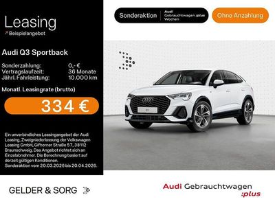 Gebraucht Audi Q3 Sportback S-Line 150 PS (110 kW) 2025 Weiß SUV