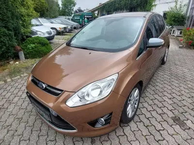 Gebraucht Ford C-MAX Titanium 101 PS (74 kW) 2014 Canyonbraun (metallic) Van / Kleinbus