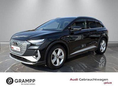 Gebraucht Audi Q4 e-tron S-Line 125 kW (170 PS) 2022 Schwarz SUV