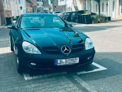 Gebraucht Mercedes SLK280 231 PS (169 kW) 2005 Blau Cabrio