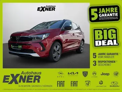 Gebraucht Opel Grandland X Elegance 224 PS (164 kW) 2023 Bubin rot / dach schwarz SUV
