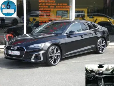 Gebraucht Audi A5 Sportback S-Line 265 PS (194 kW) 2021 Schwarz Kleinwagen