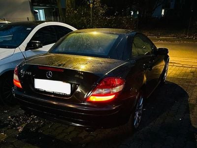 Gebraucht Mercedes SLK200 163 PS (119 kW) 2008 Schwarz Cabrio
