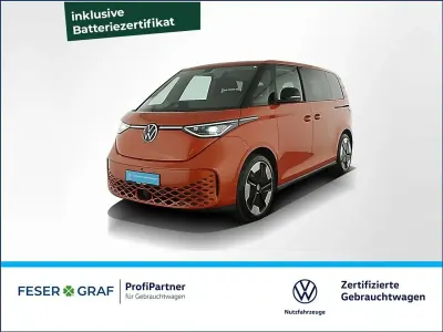 Gebraucht VW ID. Buzz Comfortline 150 kW (204 PS) 2023 Energetic orange metallic Van / Kleinbus