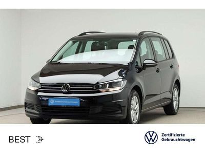 Gebraucht VW Touran Comfortline 150 PS (110 kW) 2022 Deep black perleffekt Van / Kleinbus