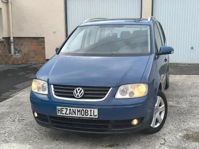 Gebraucht VW Touran 116 PS (85 kW) 2004 Blau Van / Kleinbus