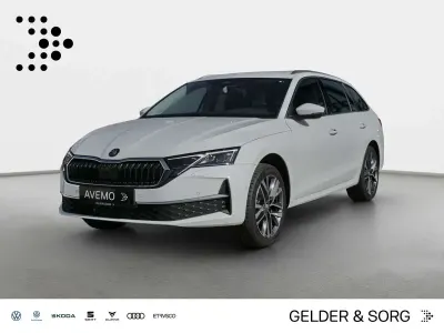 Neu Skoda Octavia 150 PS (110 kW) 2026 Moonweiß perleffekt Kombi