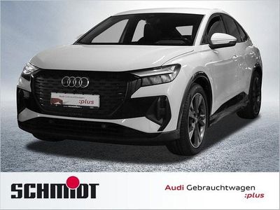 Gebraucht Audi Q4 Sportback e-tron S-Line 150 kW (204 PS) 2023 Gletscherweiß metallic SUV