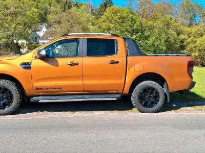 Brugt Ford Ranger Wildtrack 213 HK (156 kW) 2021 Orange Pickup / Ladvogn