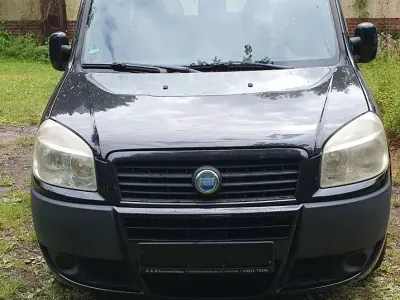 Gebraucht Fiat Doblò Family 120 PS (88 kW) 2007 Schwarz Van / Kleinbus