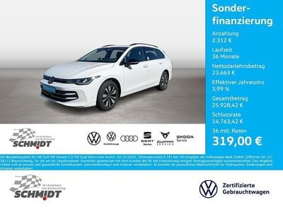 Gebraucht VW Golf VIII Goal 116 PS (85 kW) 2024 Pure white Kombi