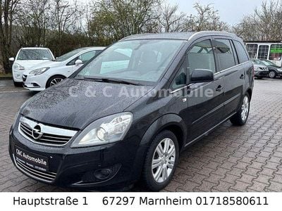Gebraucht Opel Zafira Family 140 PS (102 kW) 2012 Schwarz Van / Kleinbus