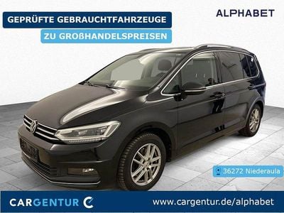 Second-hand VW Touran Highline 150 CP (110 kW) 2022 Negru Monovolum