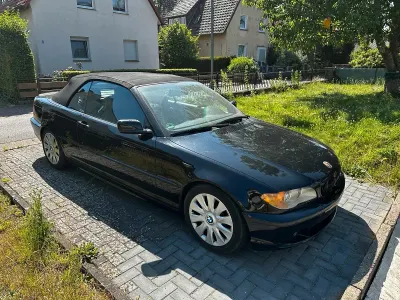 Gebraucht BMW 318 Cabriolet 143 PS (105 kW) 2004 Schwarz Cabrio