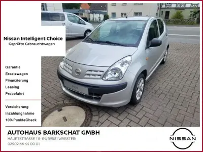 Gebraucht Nissan Pixo Visia 68 PS (50 kW) 2009 Grau Kleinwagen