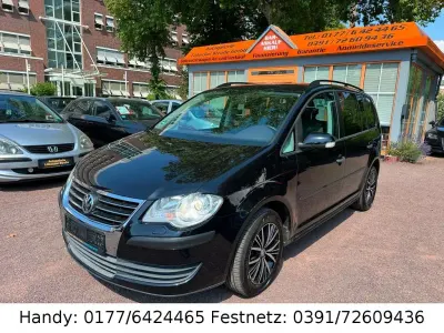 Gebraucht VW Touran 140 PS (102 kW) 2009 Schwarz Van / Kleinbus