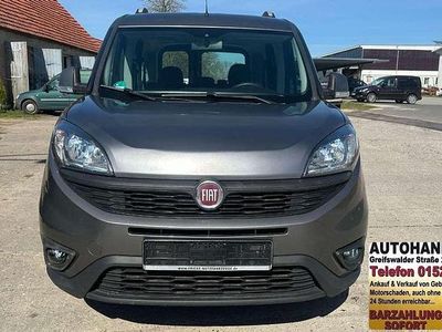 Gebraucht Fiat Doblò 95 PS (69 kW) 2019 Grau Van / Kleinbus