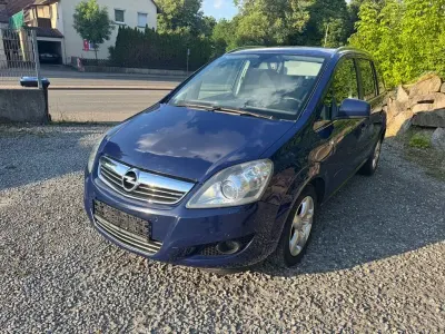 Gebraucht Opel Zafira Family 125 PS (91 kW) 2013 Blau Van / Kleinbus