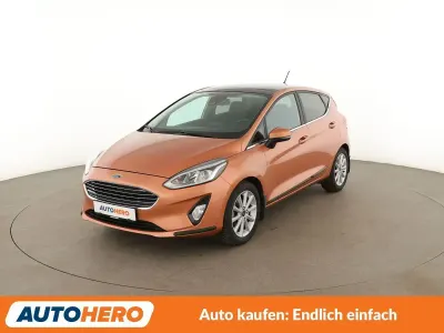 Gebraucht Ford Fiesta Titanium 86 PS (63 kW) 2017 Gold Kleinwagen