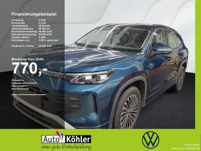 Second-hand VW Tayron Life 150 CP (110 kW) 2025 Albastru SUV