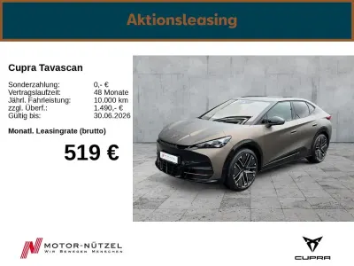Nowe Cupra Tavascan VZ 250 kW (340 KM) 2026 Złoty SUV