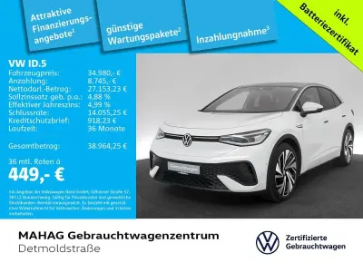 Occasion VW ID.5 IQ Drive 150 kW (204 ch) 2023 Blanc SUV
