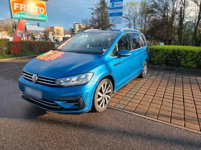 Gebraucht VW Touran 150 PS (110 kW) 2017 Blau Van / Kleinbus