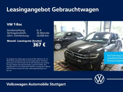 Gebraucht VW T-Roc Style 150 PS (110 kW) 2023 Schwarz SUV