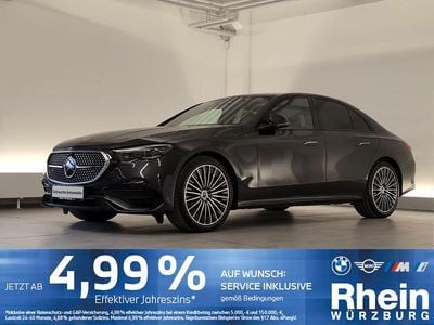 Grau Gebraucht 2023 Mercedes E450 AMG line Limousine | 73.650 €