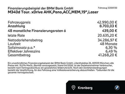 Second-hand BMW M340 Comfort Edition 340 CP (250 kW) 2021 Gri Berlinǎ