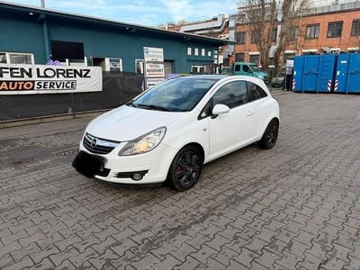 Gebraucht Opel Corsa 2010 Weiß Kleinwagen