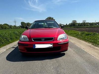 Gebraucht Honda Civic 75 PS (55 kW) 1997 Rot Coupé