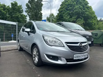 Gebraucht Opel Meriva drive 140 PS (102 kW) 2016 Argon silber/ice silver Van / Kleinbus