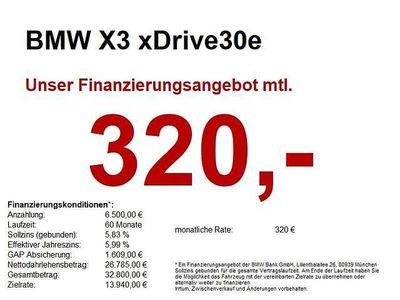 Gebraucht BMW X3 Sport Line 292 PS (214 kW) 2022 Blau SUV