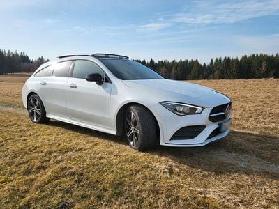 Gebraucht Mercedes CLA250 Shooting Brake AMG line 224 PS (164 kW) 2020 Weiß Kombi