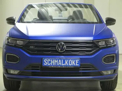 Gebraucht VW T-Roc Cabriolet R-line Edition 150 PS (110 kW) 2022 Ravennablau (metallic) Cabrio