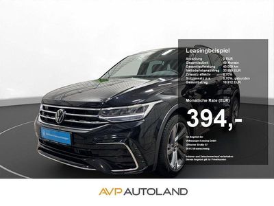 Deep black perleffekt Gebraucht 2023 VW Tiguan R-line SUV | 33.890 € (Fairer Preis)