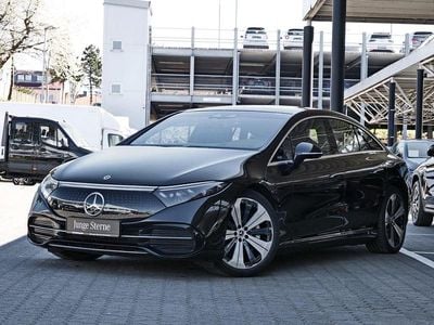 Gebraucht Mercedes EQS580 Electric Art 384 kW (523 PS) 2022 Obsidianschwarz metallic Limousine