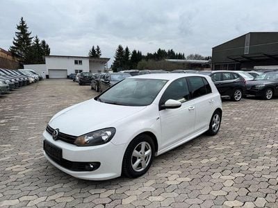 Gebraucht VW Golf VI R-line 122 PS (89 kW) 2010 Weiß Kleinwagen