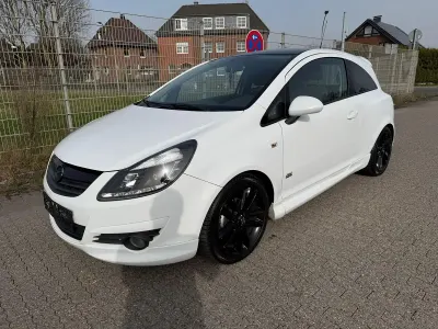 Gebraucht Opel Corsa OPC 101 PS (74 kW) 2010 Weiß Kleinwagen