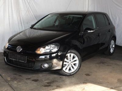 Gebraucht VW Golf VI Style 86 PS (63 kW) 2011 Schwarz Kleinwagen