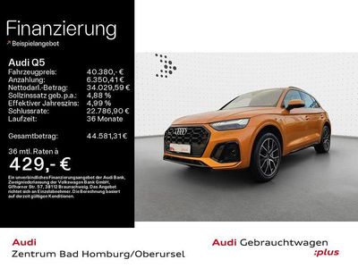 Gebraucht Audi Q5 S-Line 367 PS (269 kW) 2022 Orange SUV