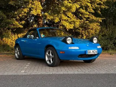Gebraucht Mazda MX5 131 PS (96 kW) 1993 Blau Cabrio