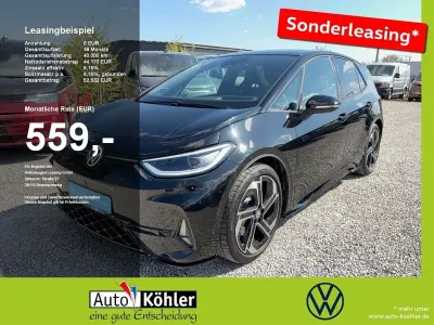 Brugt VW ID.3 GTX 239 kW (326 HK) 2025 Sort Hatchback