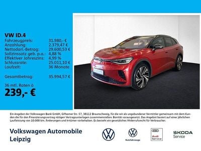 Gebraucht VW ID.4 GTX 219 kW (299 PS) 2023 Rot SUV
