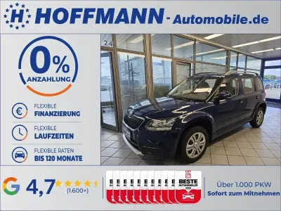 Gebraucht Skoda Yeti 110 PS (80 kW) 2015 Pazificblau SUV