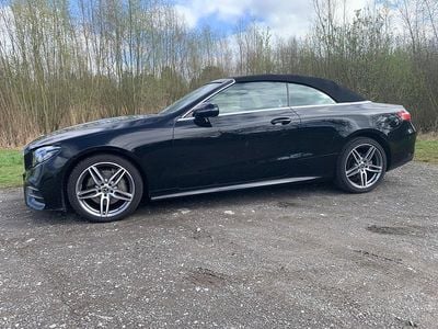 Second-hand Mercedes E220 AMG line 194 CP (142 kW) 2019 Negru Cabrio
