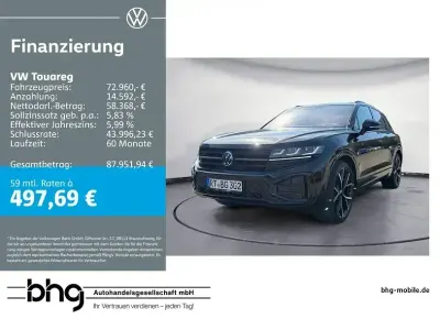 Brugt VW Touareg R-line 286 HK (210 kW) 2025 Sort SUV